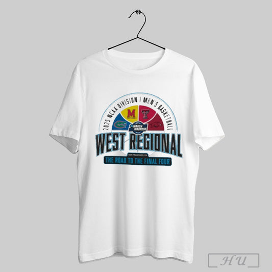 2025 Ncaa Di Mens Basketball West Regional San Francisco Ca T Shirt Sweatshirt