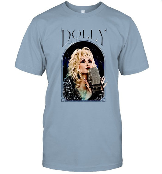 2025 T Shirt Microphone Dolly Parton