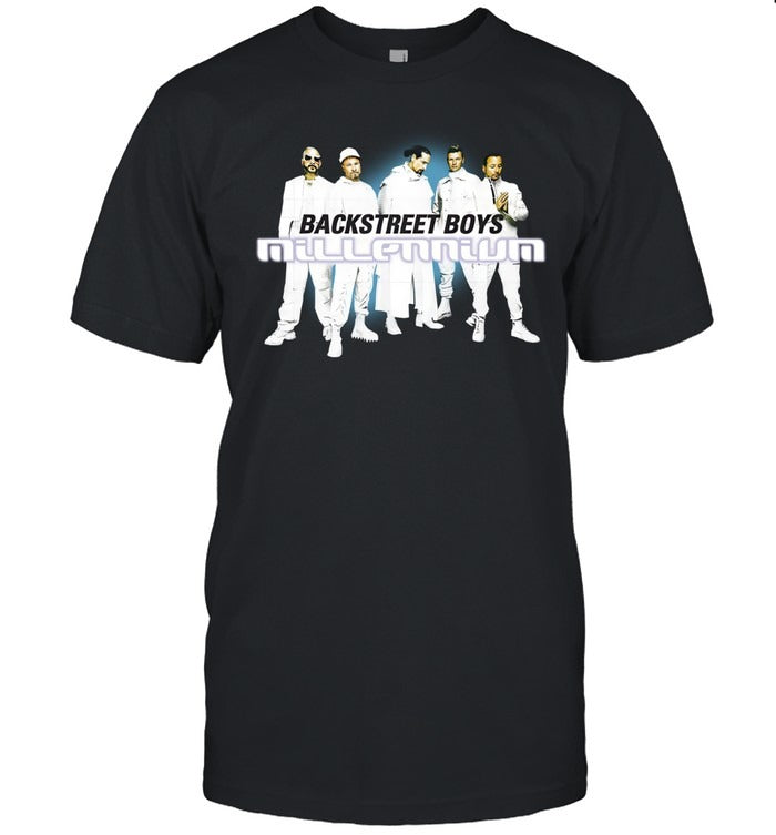 2025 T Shirt Millennium Backstreet Boys Black
