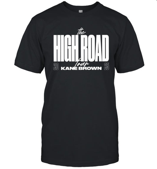 2025 Tour The High Road Tour Kane Brown T Shirt