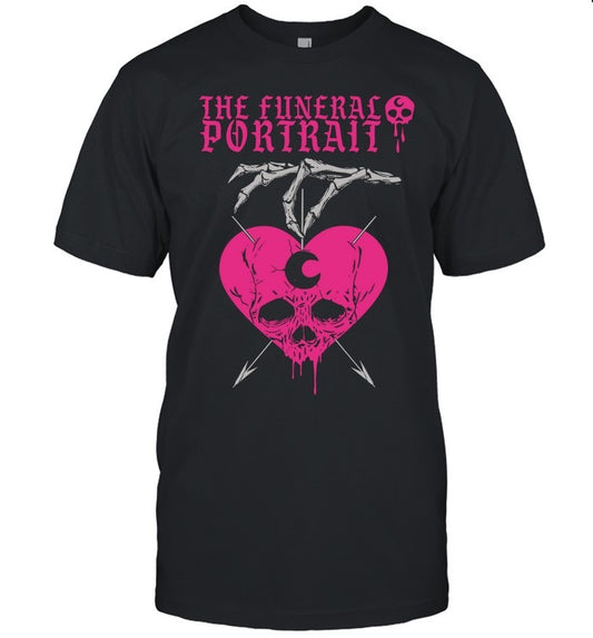 2025 Valentines Day Skull Heart Shirt