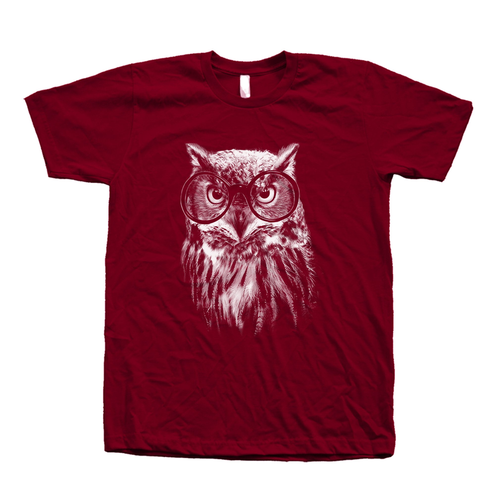 Owl Glasses Nature Animal Unisex T-shirt, Sweatshirt, Hoodie (4)