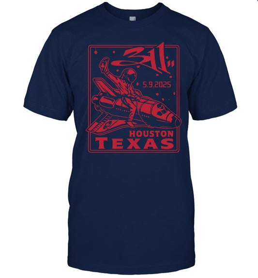 311 Band May 09 2025 713 Music Hall Houston, TX Limited T Shirt