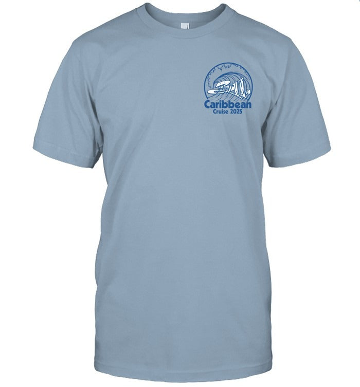 311 Caribbean Cruise 2025 Blue Wave T-Shirt