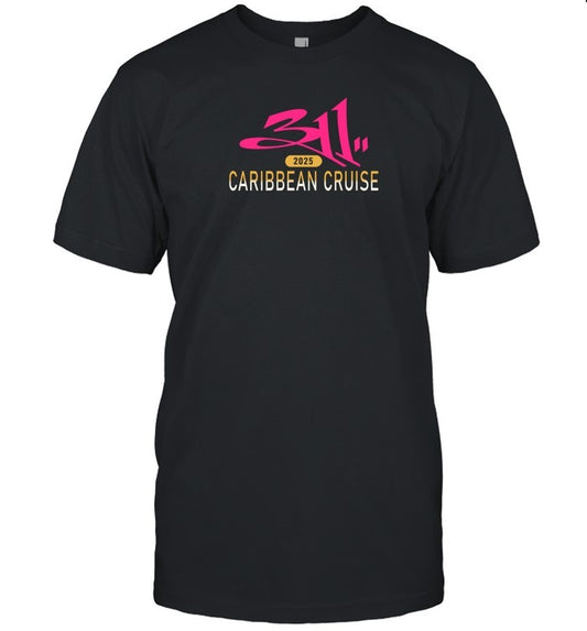 311 Caribbean Cruise 2025 Paradise Hot T-Shirt