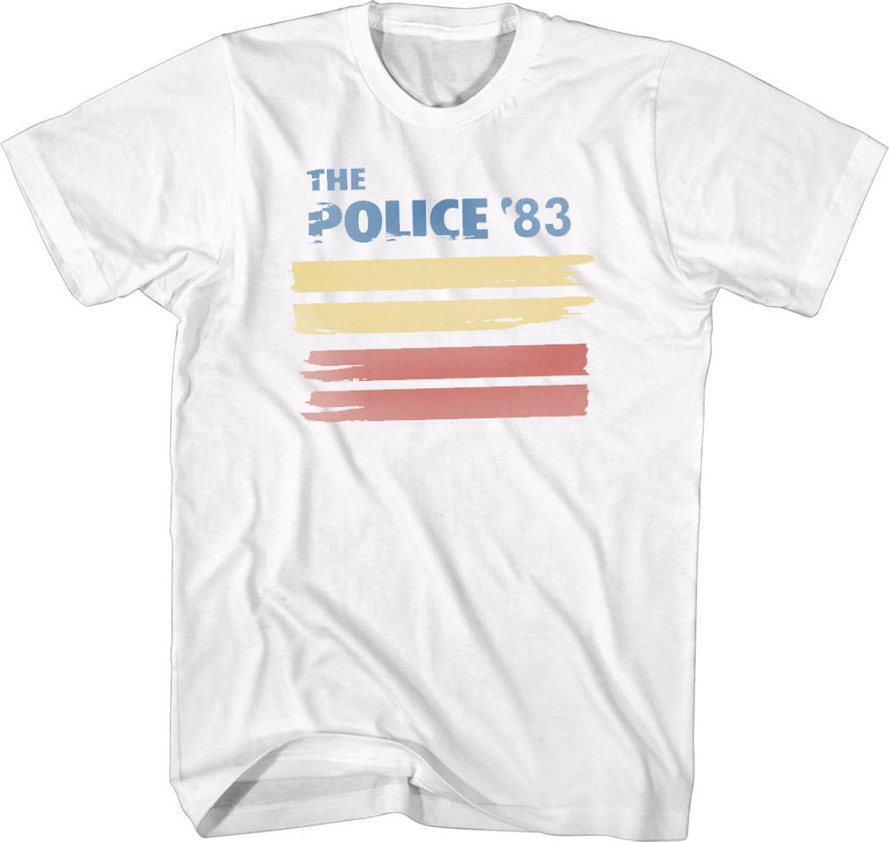 '83 Stripes The Police T-Shirt