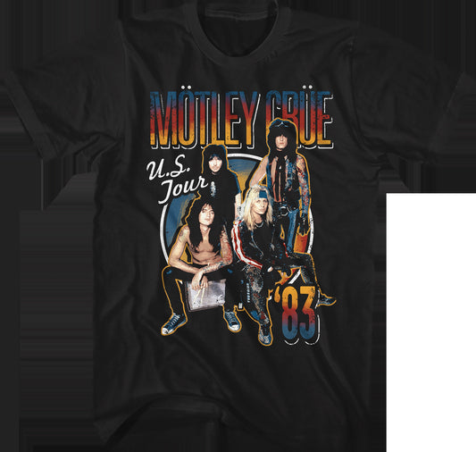'83 US Tour Motley Crue T-Shirt