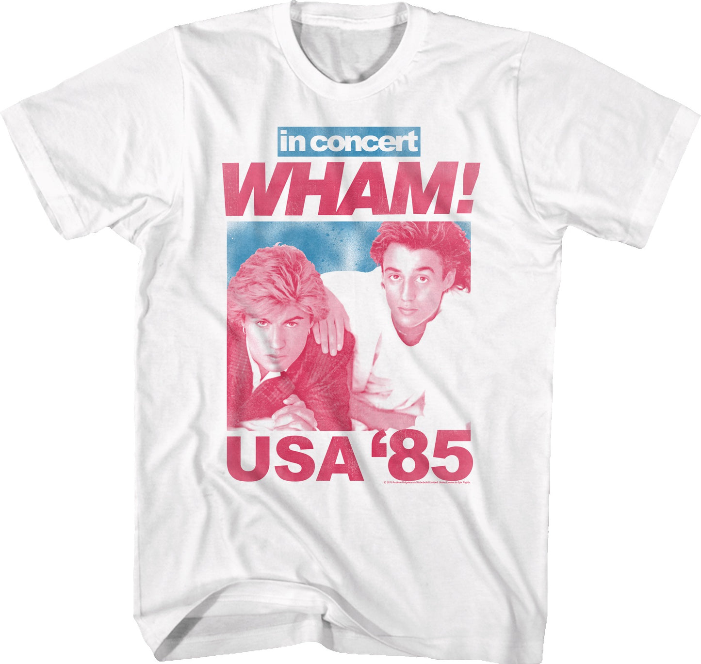 '85 USA Concert Wham T-Shirt