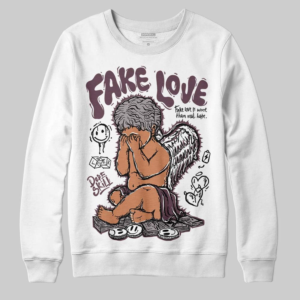 A Ma Maniere x "Violet Ore" 5s DopeSkill Sweatshirt False Love Graphic