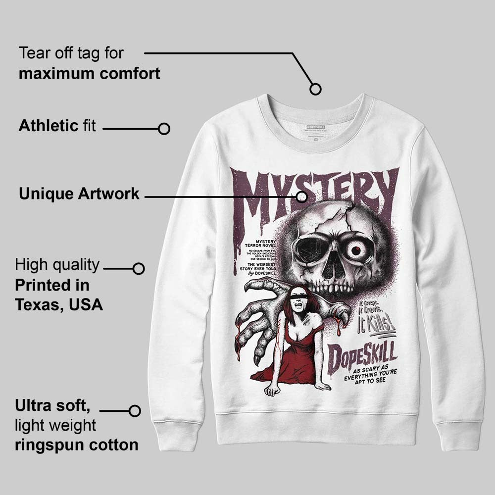 A Ma Maniere x "Violet Ore" 5s DopeSkill Sweatshirt Mystery Ghostly Grasp Graphic