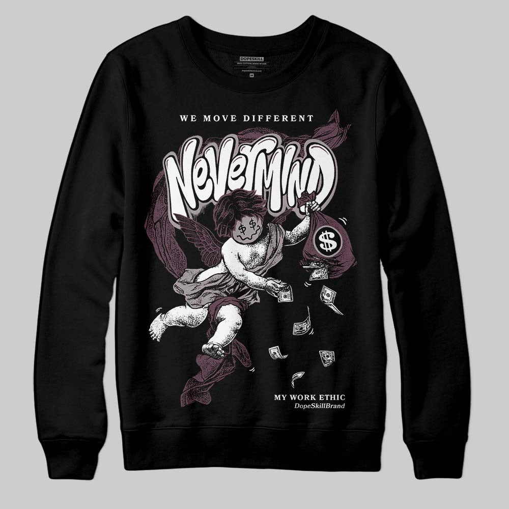 A Ma Maniere x "Violet Ore" 5s DopeSkill Sweatshirt Nevermind Graphic