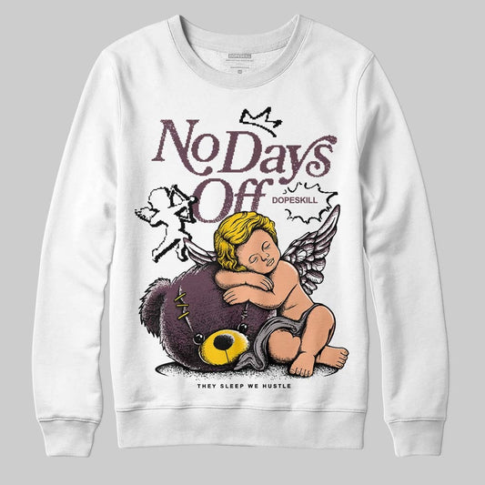 A Ma Maniere x "Violet Ore" 5s DopeSkill Sweatshirt New No Days Off Graphic