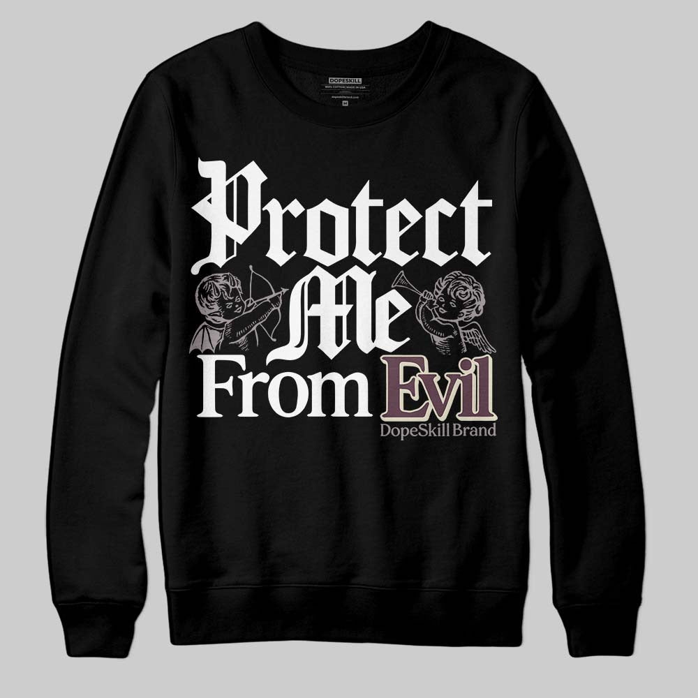 A Ma Maniere x "Violet Ore" 5s DopeSkill Sweatshirt Protect Me From Evil Graphic
