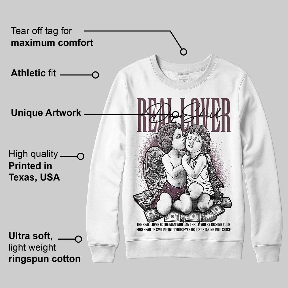 A Ma Maniere x "Violet Ore" 5s DopeSkill Sweatshirt Real Lover Graphic