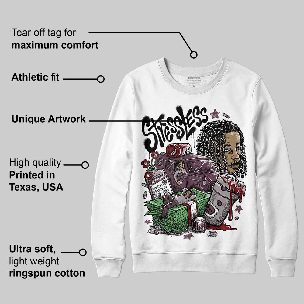 A Ma Maniere x "Violet Ore" 5s DopeSkill Sweatshirt Stressless Graphic