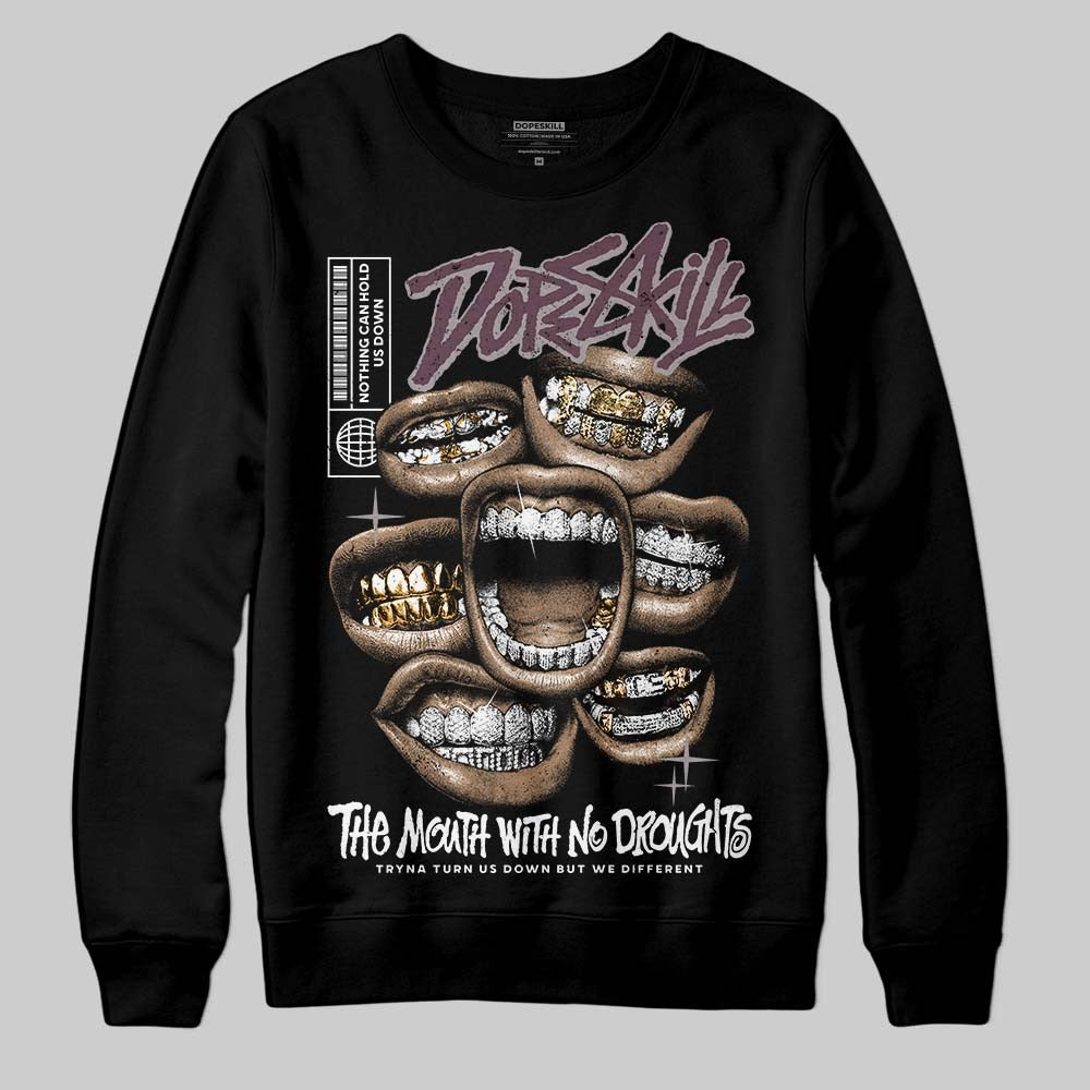 A Ma Maniere x "Violet Ore" 5s DopeSkill Sweatshirt The Mouth With No Droughts Graphic