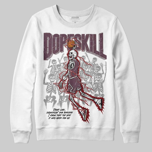 A Ma Maniere x "Violet Ore" 5s DopeSkill Sweatshirt Thunder Dunk Graphic