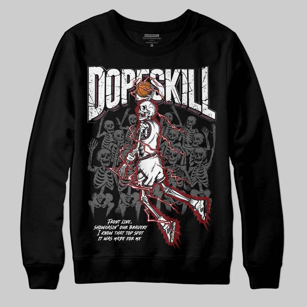 A Ma Maniere x "Violet Ore" 5s DopeSkill Sweatshirt Thunder Dunk Graphic