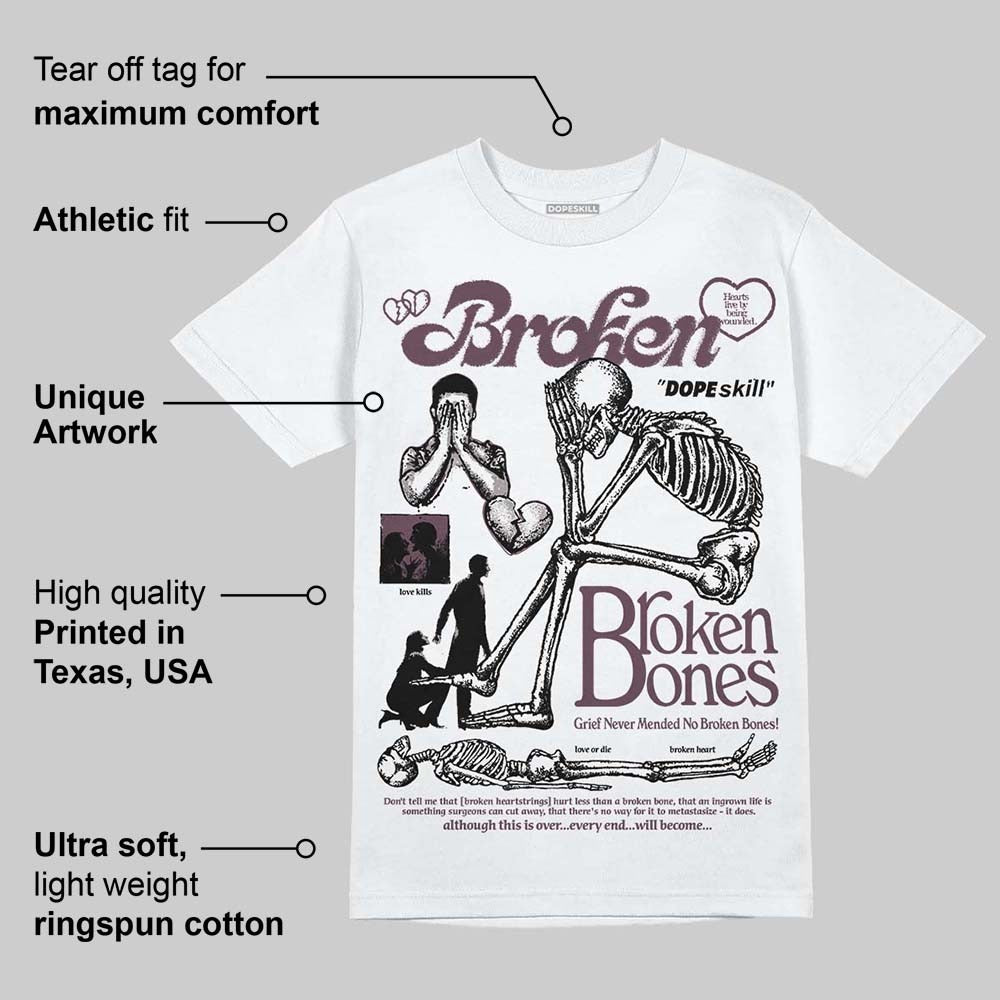 A Ma Maniere x "Violet Ore" 5s DopeSkill T-Shirt Broken Bones Graphic