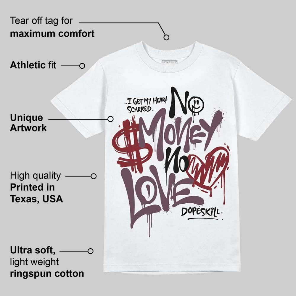 A Ma Maniere x "Violet Ore" 5s DopeSkill T-Shirt No Money No Love Typo Graphic