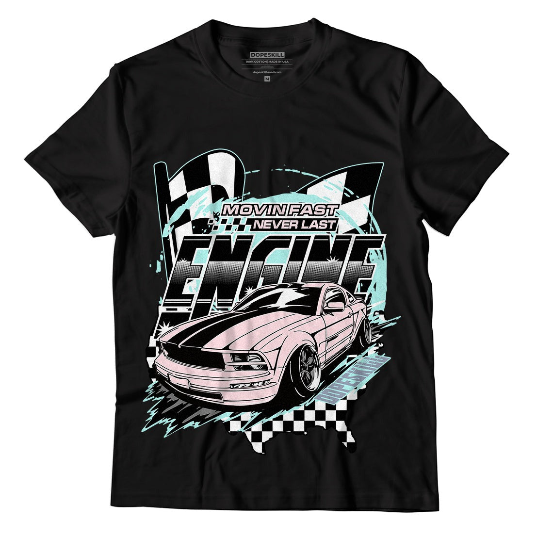 AJ 5 Easter DopeSkill T-Shirt ENGINE Tshirt Graphic
