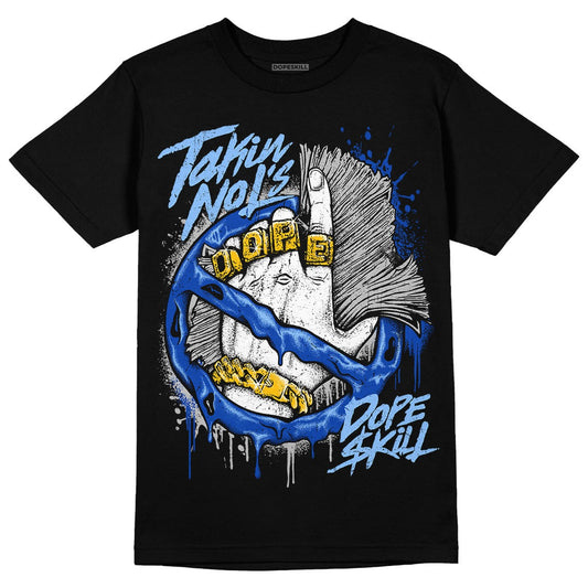 AJ 5 Racer Blue DopeSkill T-Shirt Takin No L's Graphic