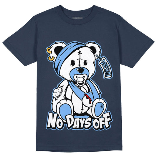 AJ 6 Midnight Navy DopeSkill T-shirt Hurt Bear Graphic