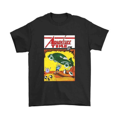 Adventure Time Poster Man's T-Shirt Tee