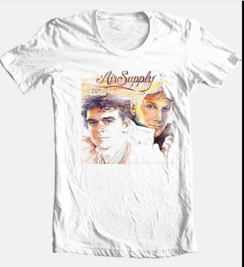 Air Supply Classic 80S Retro Soft Rock Man's T-Shirt Tee