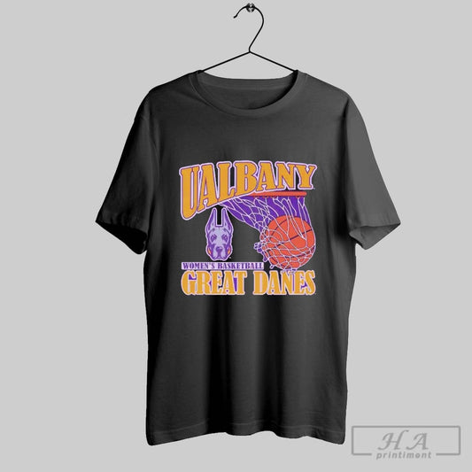 Albany Great Danes 2025 Womens Basketball Net T Shirt