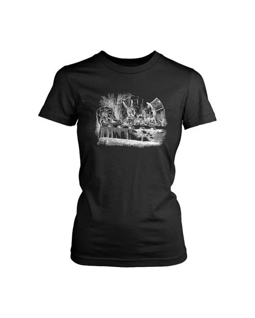 Alice In Wonderland Graphic Women's T-Shirt Tee