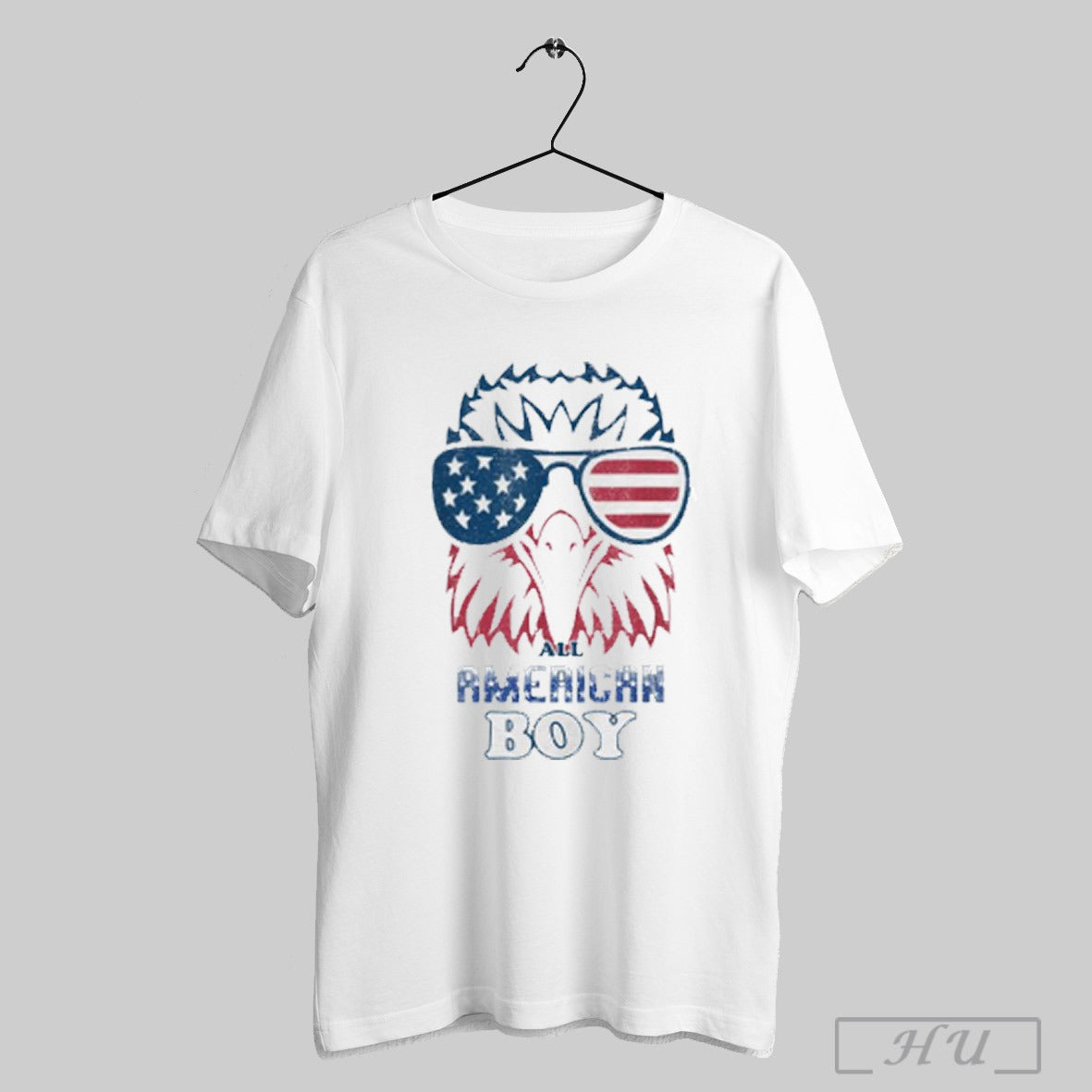 All American Boy Retro Eagle Flag Vintage 4th July T Shirt Sweatshirt