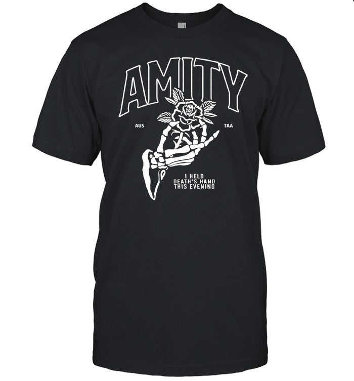 Amity Death Hands Black Unisex Tee