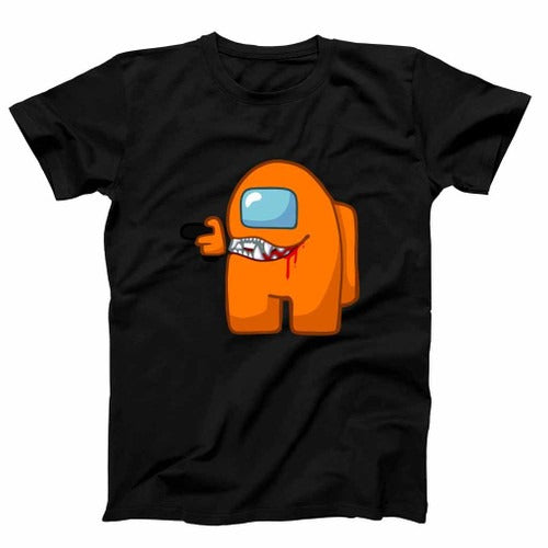 Among Us Imposter Orange Man's T-Shirt Tee