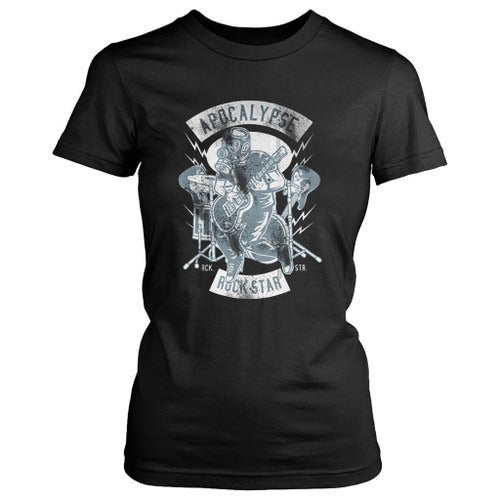 Apocalypse Rock Star Women's T-Shirt Tee