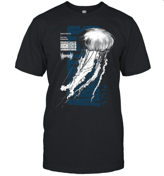 Architects Jellyfish Faded Unisex T-shirt