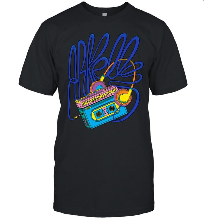 Arkells Music Big Feelings Tour 2024 T Shirt Limited style 001