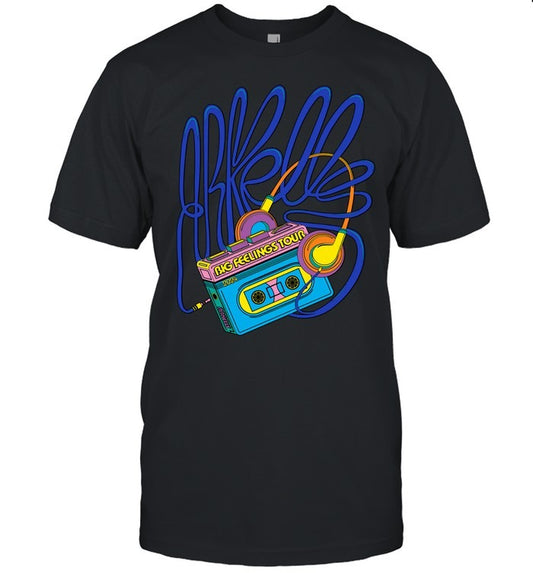 Arkells Music Big Feelings Tour 2024 T Shirt Limited style 001