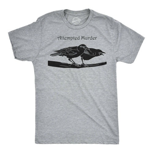Attempted Murder Funny Man's T-Shirt Tee
