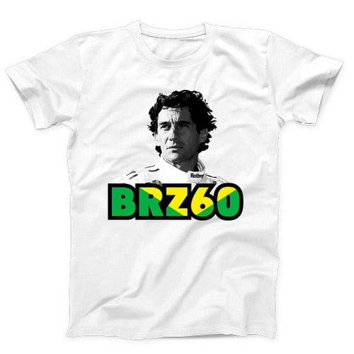 Ayrton Senna Brazil Man's T-Shirt Tee