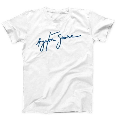 Ayrton Senna Logo Man's T-Shirt Tee