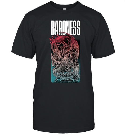 Baroness Red & Blue Tour 2025 New T Shirt