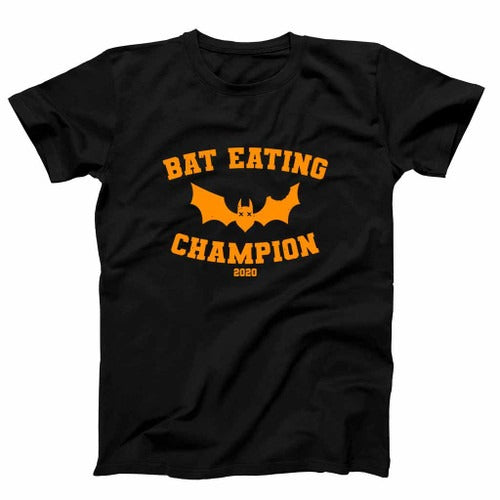 Bat Eating Champion 2020 Funny Halloween Humor Costume Man's T-Shirt Tee