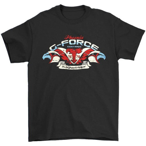 Battle Of The Planets Gatcha Phoenix Retro Man's T-Shirt Tee