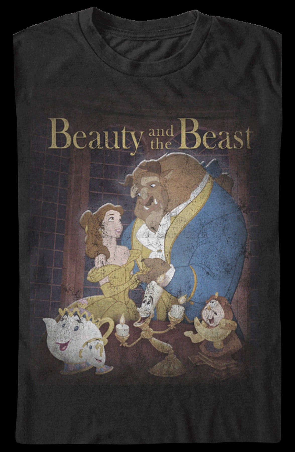Beauty And The Beast Poster Art T-Shirt