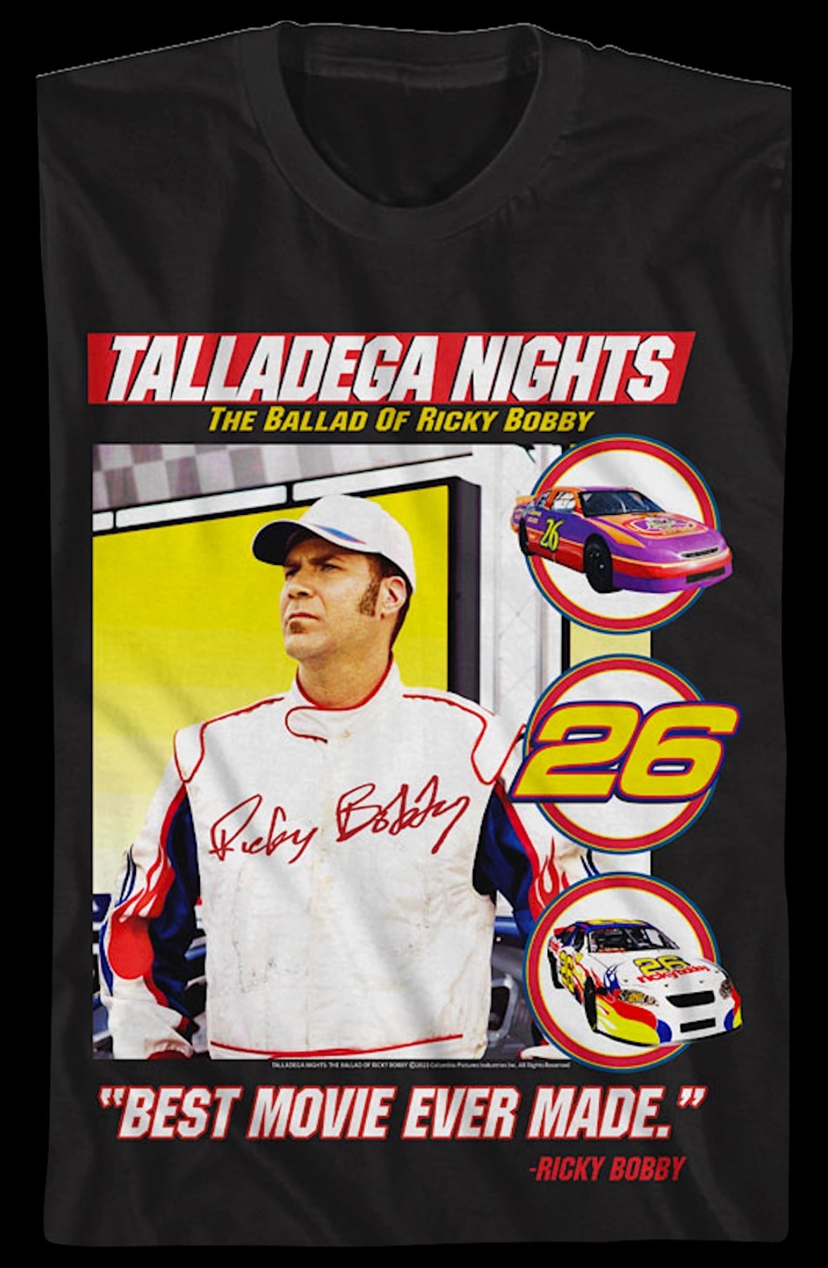 Best Movie Ever Made Talladega Nights T-Shirt