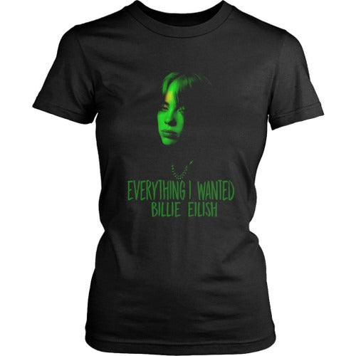 Billie Eilish Everything I Wanted Green Version Women's T-Shirt Tee