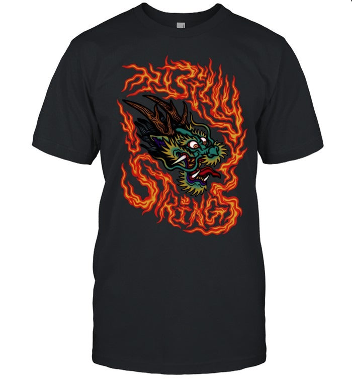 Billy Strings Dragon Winter Tour 2025 T Shirt