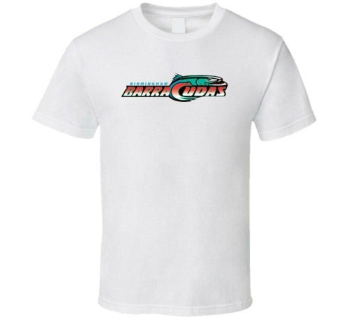 Birmingham Barracudas Retro Canadian Football Man's T-Shirt Tee