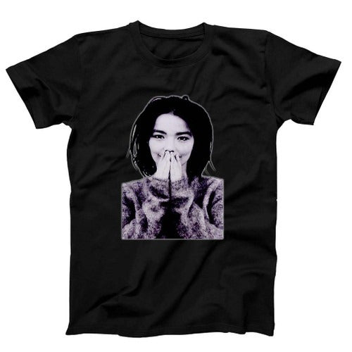 Bjork Bjork Debut Singer Electronic Pop House Music Man's T-Shirt Tee